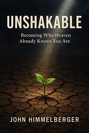 Unshakable devotional book cover by John Himmelberger